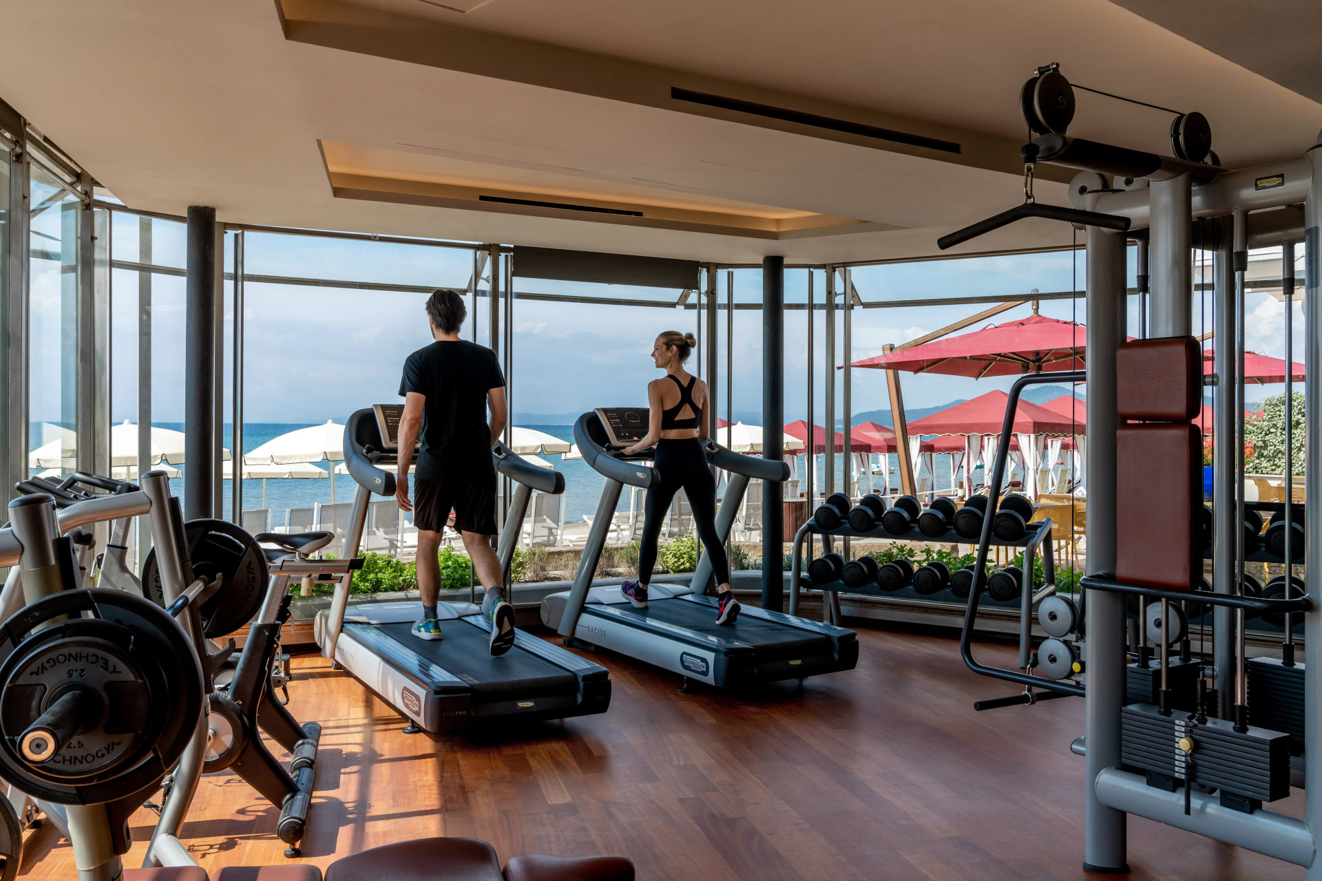 sea view gym